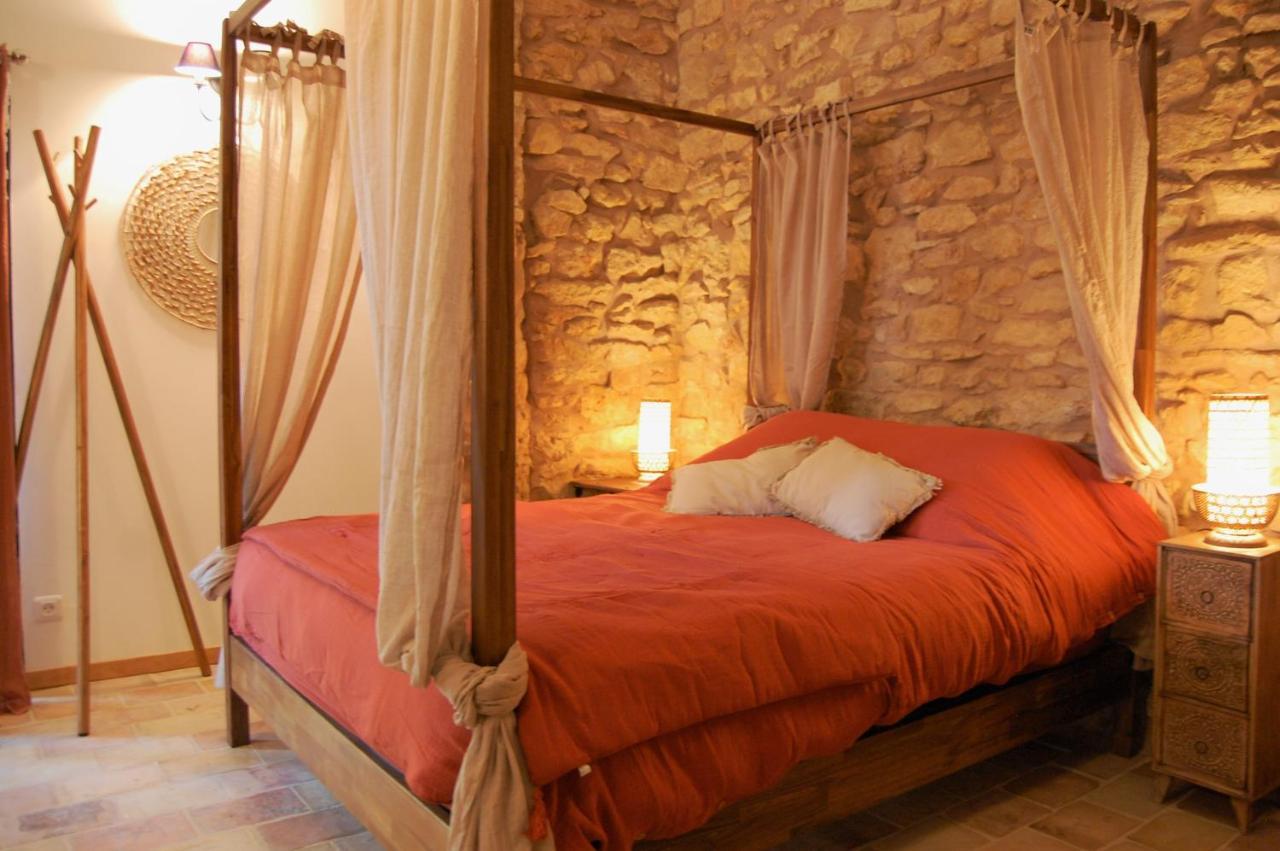 La Bucolique, Chambres Et Jardin D'Hotes Sabran Εξωτερικό φωτογραφία