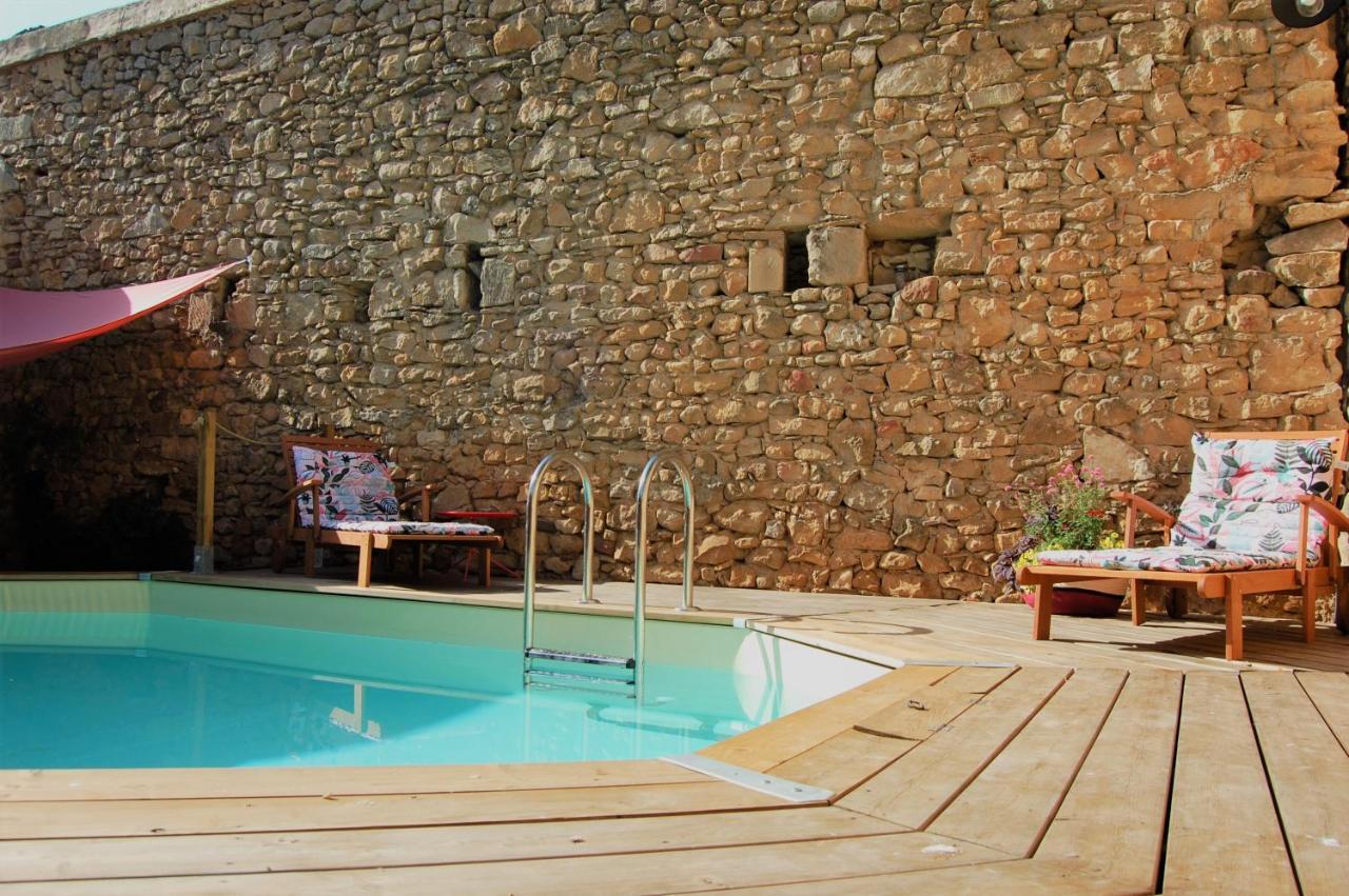 La Bucolique, Chambres Et Jardin D'Hotes Sabran Εξωτερικό φωτογραφία