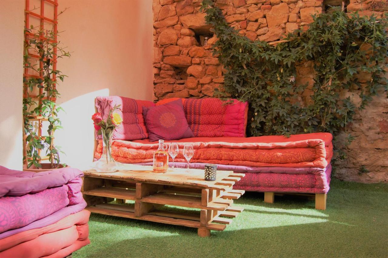La Bucolique, Chambres Et Jardin D'Hotes Sabran Εξωτερικό φωτογραφία
