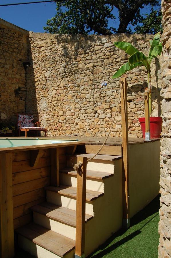 La Bucolique, Chambres Et Jardin D'Hotes Sabran Εξωτερικό φωτογραφία