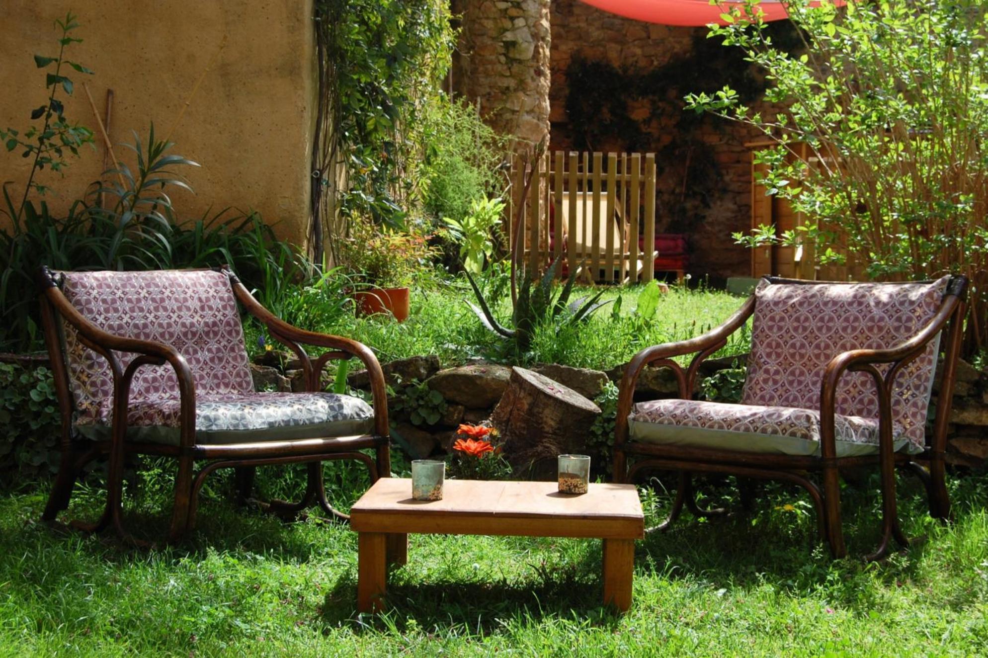 La Bucolique, Chambres Et Jardin D'Hotes Sabran Εξωτερικό φωτογραφία